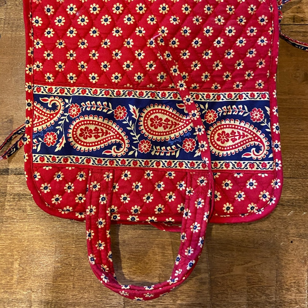 Vera Bradley Americana print travel organizer bag